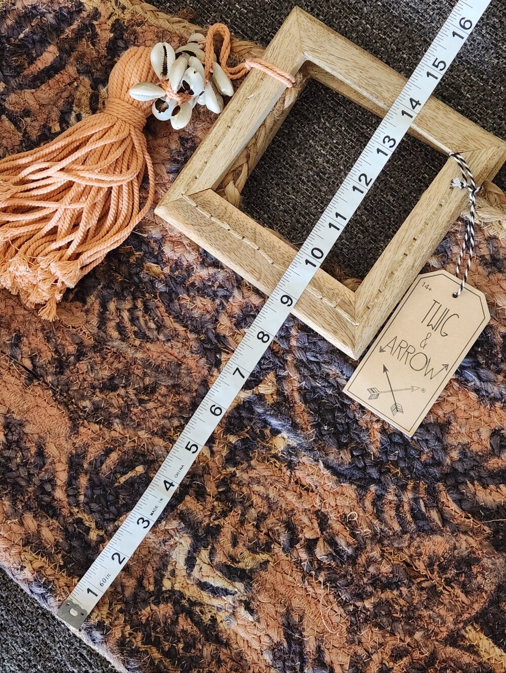 🆕️ 🏝Twig & Arrow🏝 - Woven Beach Tote Bag - Picture 13 of 16